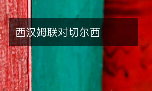 西漢姆聯對切爾西